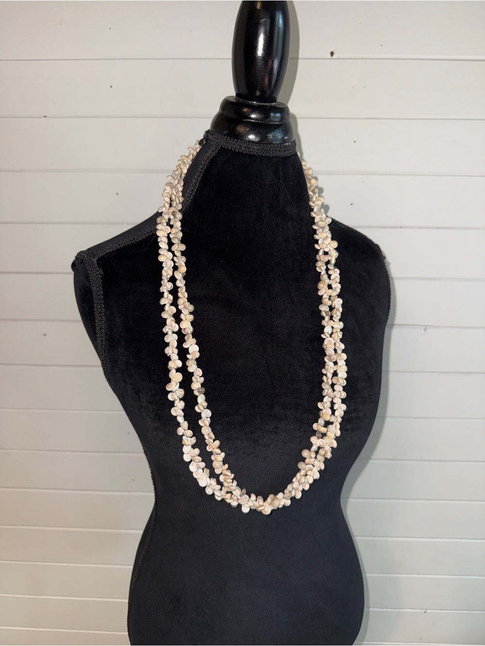 Vintage Hand-Strung Coastal Natural Beach Snail Necklaces